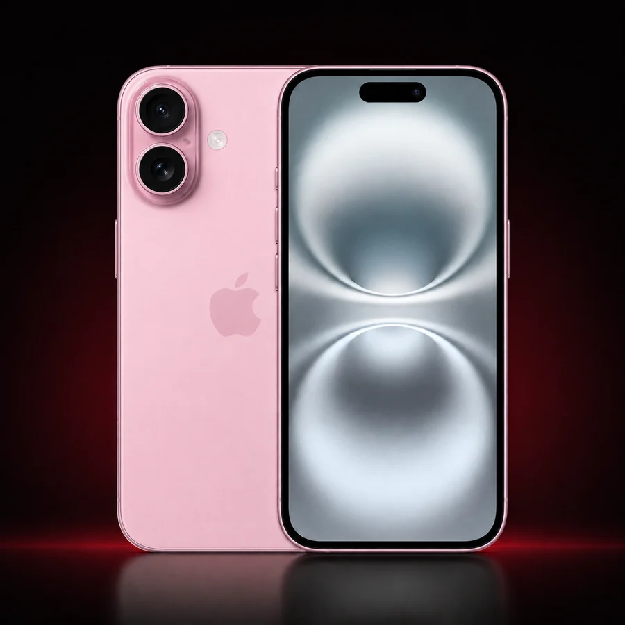 iPhone 16 na cor Rosa
