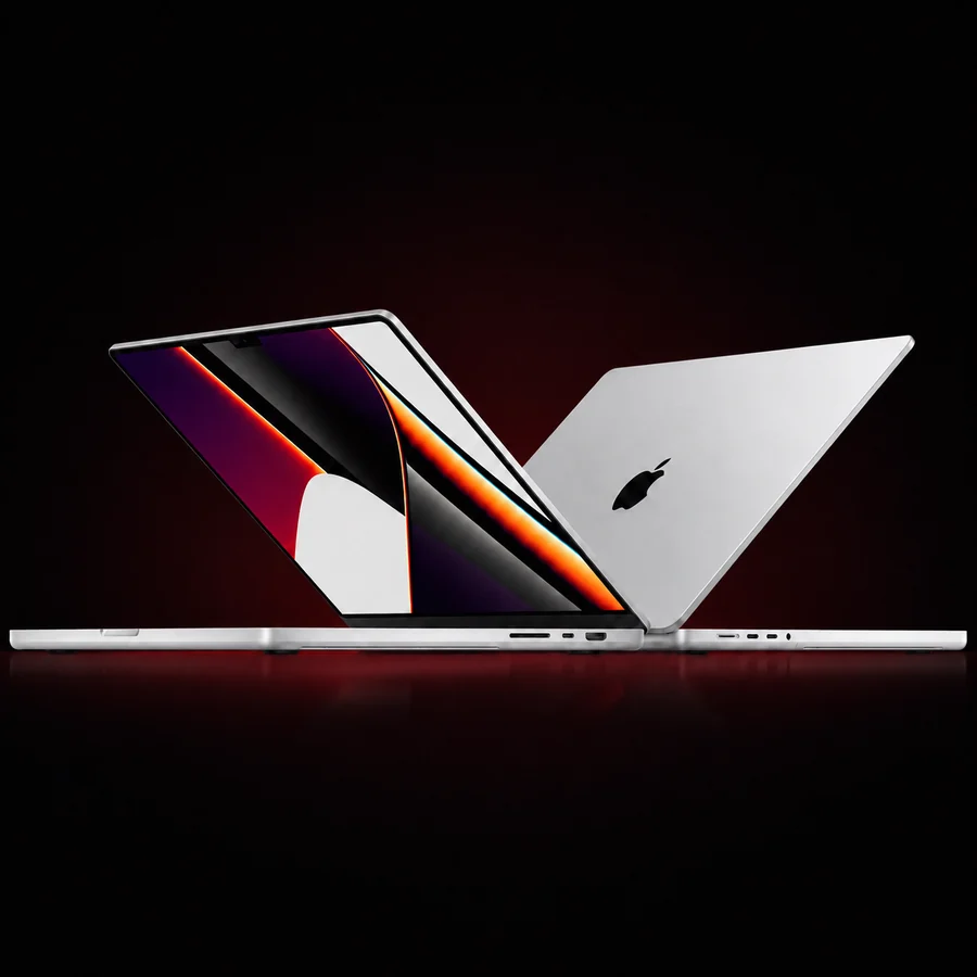 MacBook Pro M1 Pro 2021 na cor Prateado